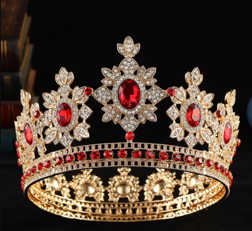 Water Drop Glass Crown
