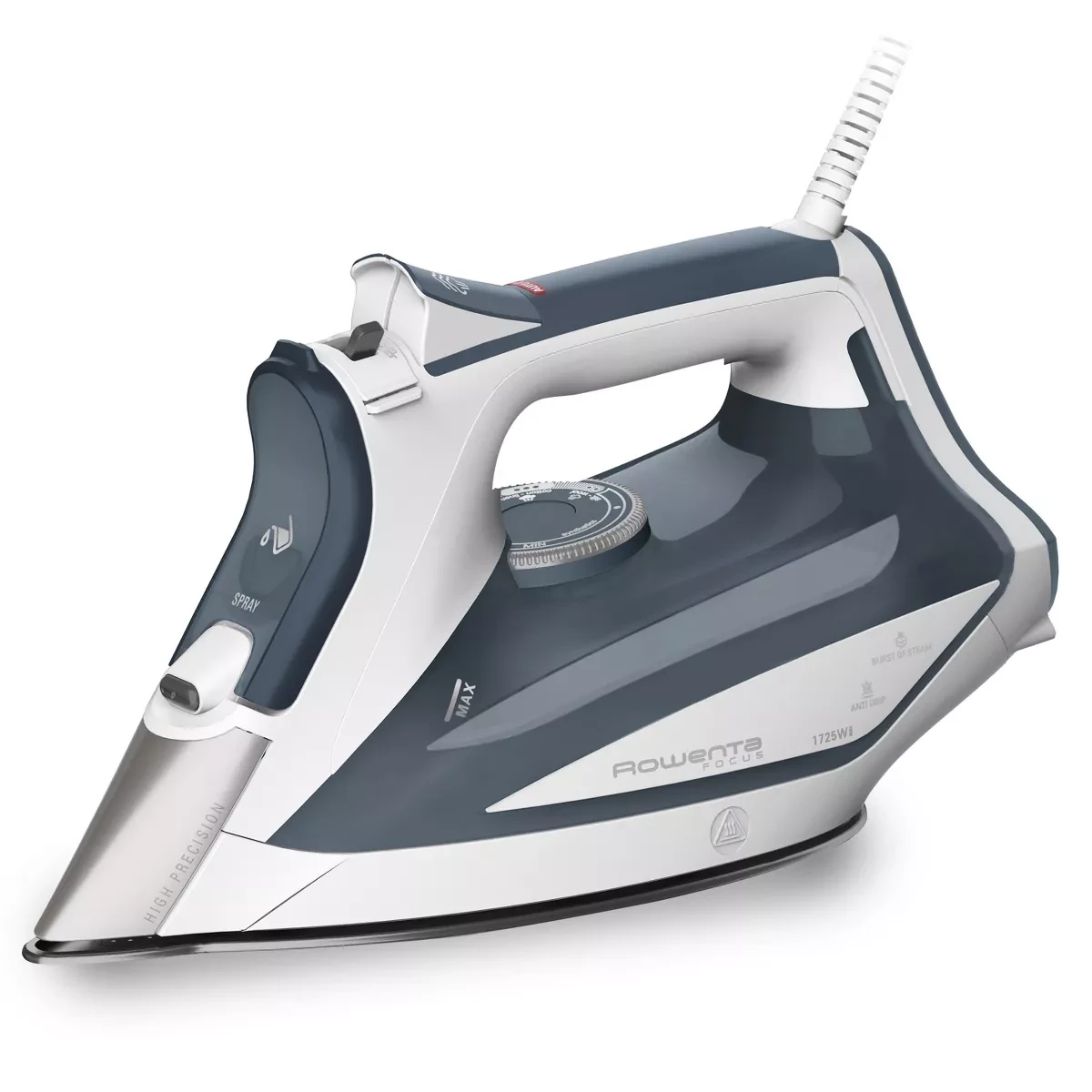 Rowenta Focus Exel Iron, 1725 Watts, Grey