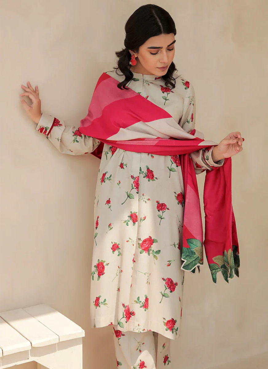 Printed Linen 3 piece
