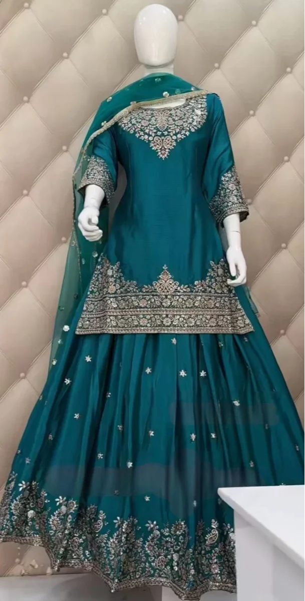 READY MADE LEHNGA CHOLI LEHENGA INDIAN WOMEN WEDDING BRIDAL PARTYWEAR PAKISTANI